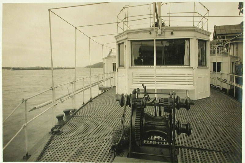 Lounge of steamer «Golovachyov»